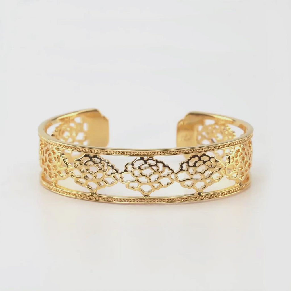 Tang Flower Bracelet Cuff Video | Shen Yun Collections 
