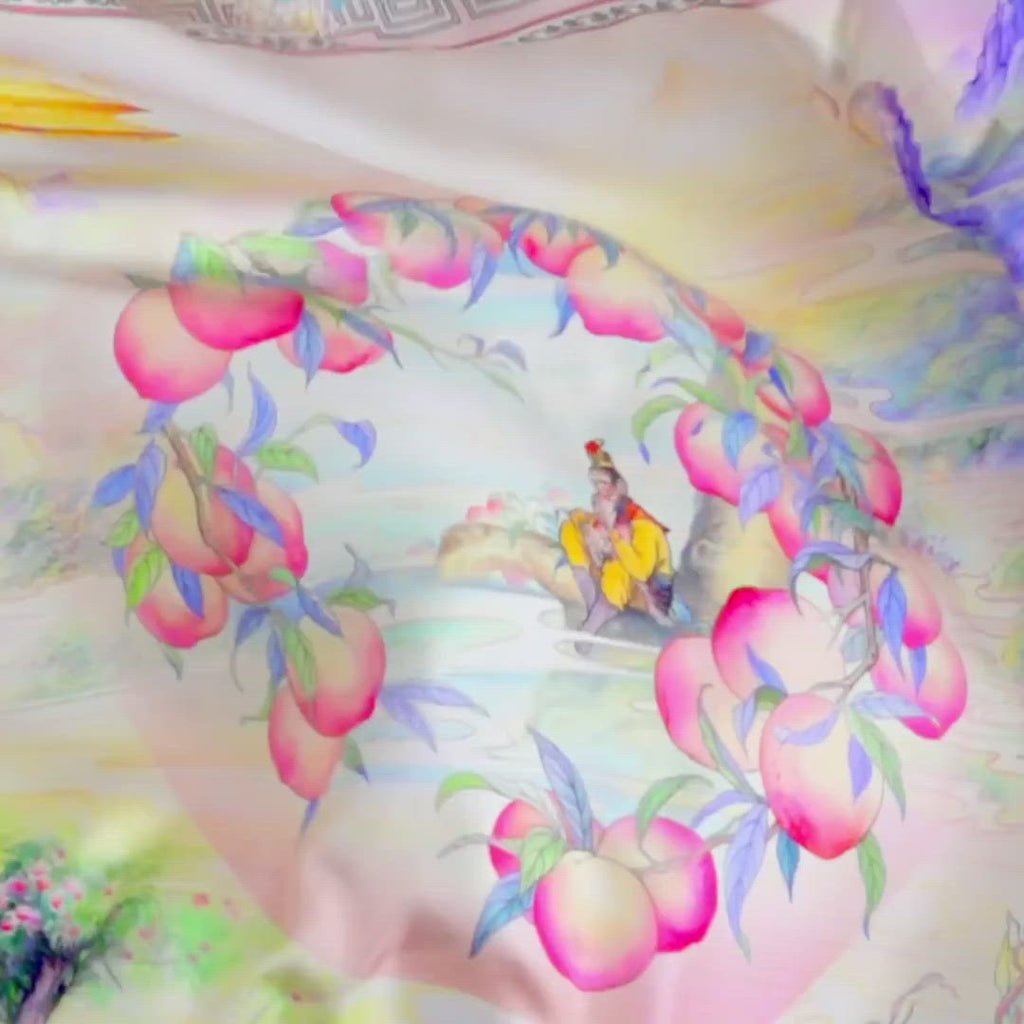 The Peaches of Immortality Scarf Video - Shen Yun Collections