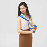 Phoenix of the Sapphire World Scarf Modeling - Shen Yun Collections
