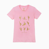 Classical Chinese Dance Techniques T-shirt - Pink