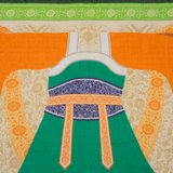 Tang Dynasty Grace Silk Scarf (55"x55") Image 3 | Shen Yun Shop