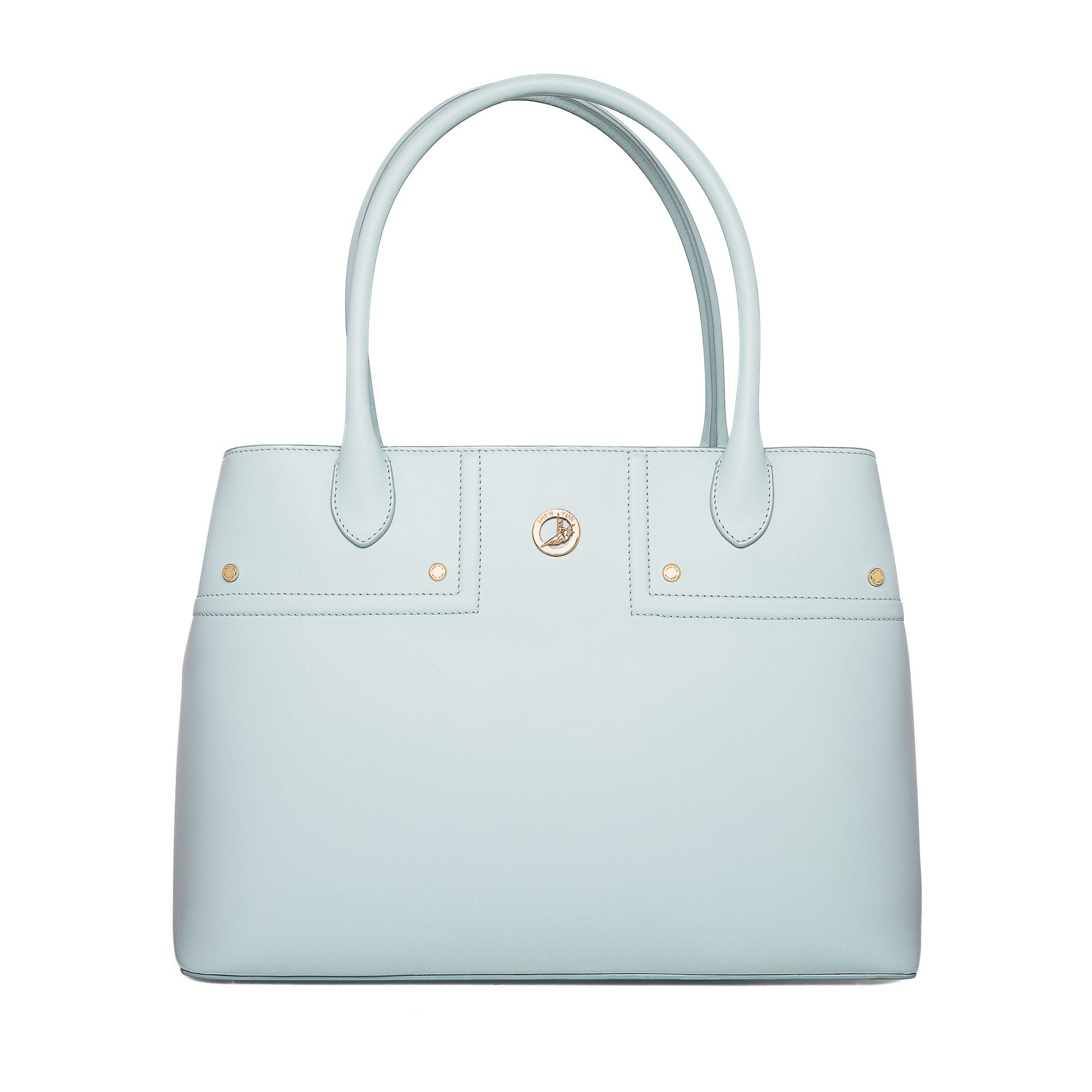 The Spirit of Mulan Tote Bag Mint Front Front View | Shen Yun Collections 