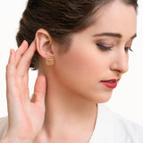 Tang Flower Stud Earrings - Shen Yun Shop