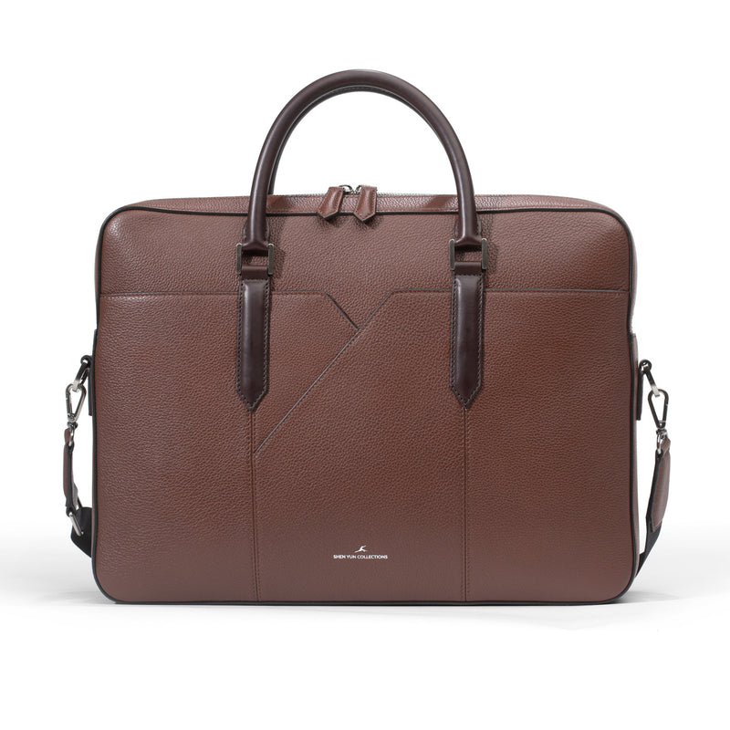 A Passage in Time Briefcase Brown Image 1 | Shen Yun Collections