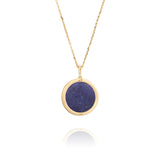 Divine Grace Fine Jewelry Pendant Lapis Back Image 3 | Shen Yun Shop