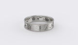 Zhen Shan Ren Timeless Elegance Ring 18kt White Gold 5mm Wide Video | Shen Yun Collections