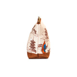Lantern Grace Pouch Beige Side 2 | Shen Yun Collections