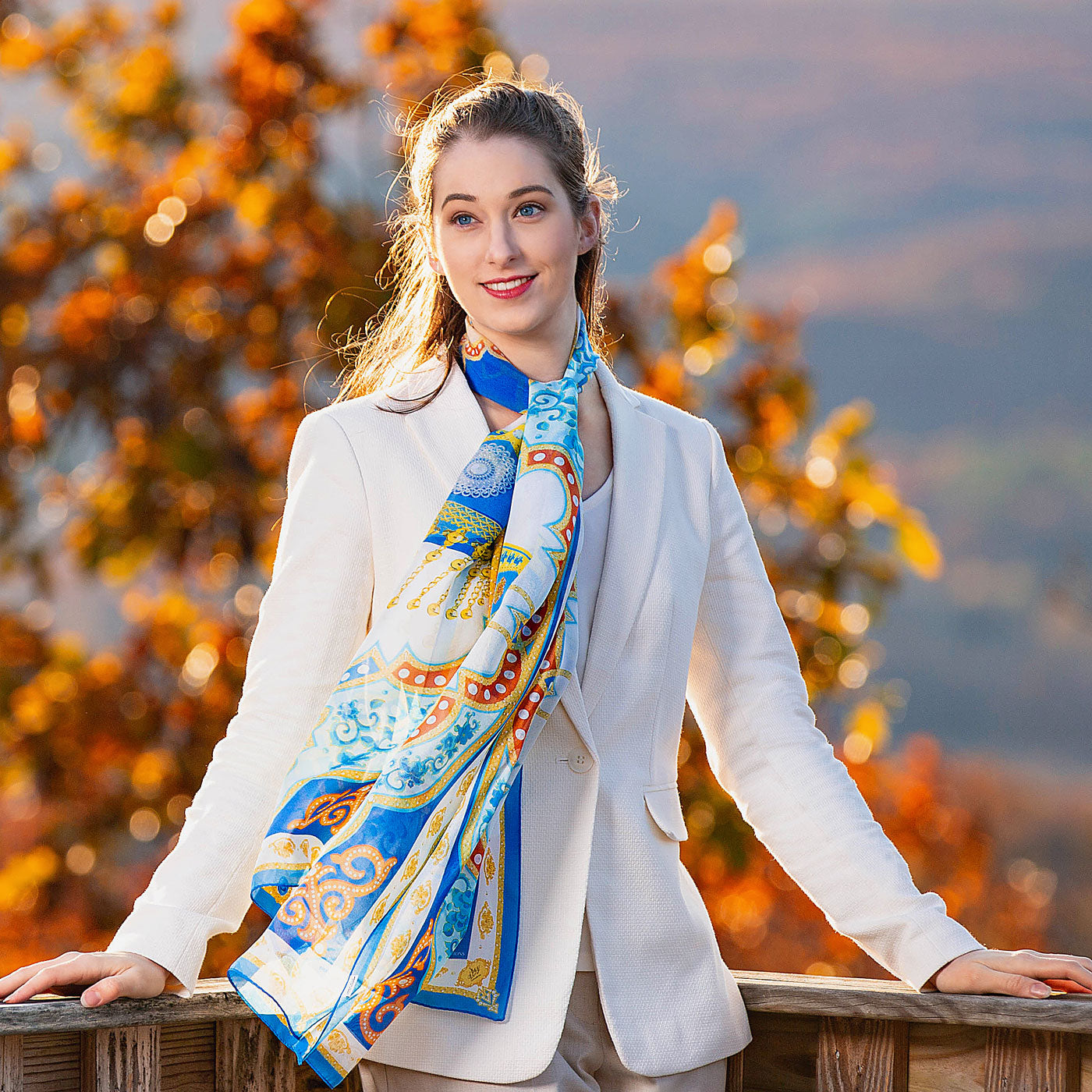 Mongolian Hospitality Scarf | Shen Yun Collections