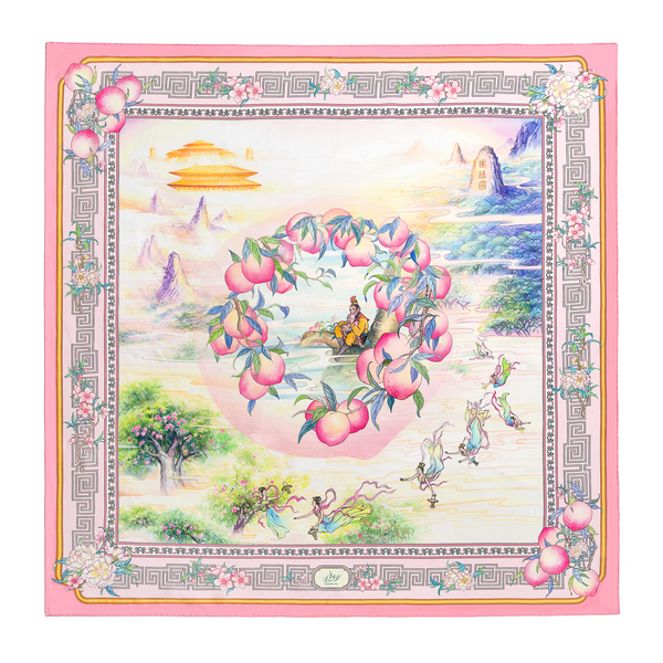 The Peaches of Immortality Scarf - Shen Yun Shop