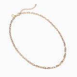 Paperclip Chain Necklace Gold Image 1 | Shen Yun Shop 