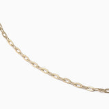 Paperclip Chain Necklace Gold (16’') Image 4 | Shen Yun Collections 