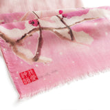 Plum Blossom Scarf Pink Image 3 | Shen Yun Shop