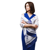 Poets of the Orchid Pavilion Silk Long Scarf Image Model | Shen Yun Collections 