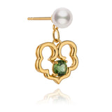 Ruyi Timeless Blessings Fine Jewelry Earrings Side View | Shen Yun Collections