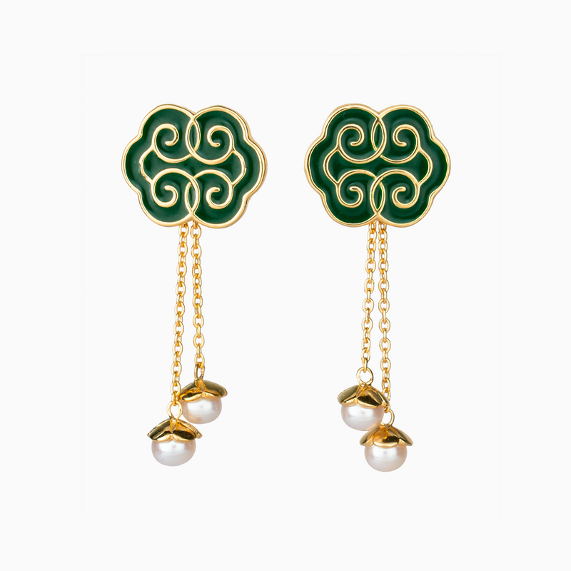 Ruyi Earrings - Shen Yun Collections