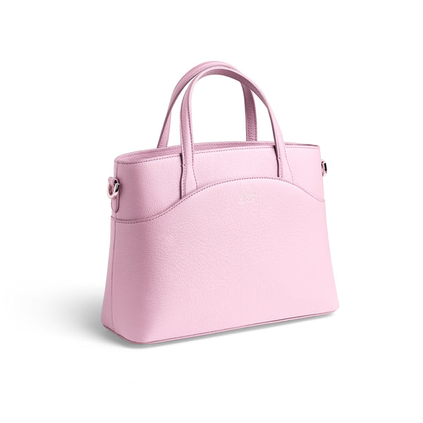 Tang Dynasty Grace Tote Bag - Blush-Pink Side View | Shen Yun Collections 