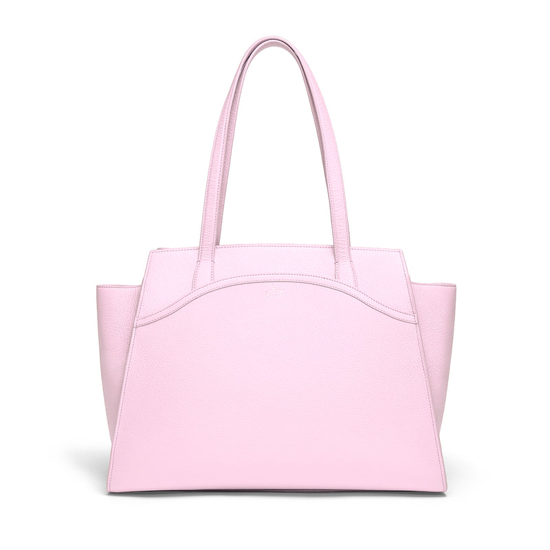 Tang Dynasty Grace Tote Bag Blush Pink Front View  | Shen Yun Shop