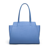 Tang Dynasty Grace Tote Bag Cornflower Blue Rear View | Shen Yun Collections 