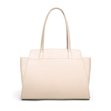 Tang Dynasty Grace Tote Bag Parchment Beige Rear View | Shen Yun Collections