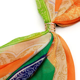 Tang Flower Scarf Ring Rose Gold Life Style | Shen Yun Collections