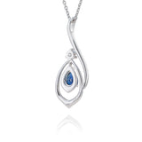 The Heavenly Phoenix Fine Jewelry Necklace with Sapphire 3 | Shen Yun Shop