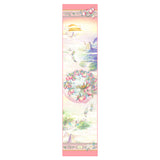 The Peaches of Immortality Silk Long Scarf Front | Shen Yun Collections