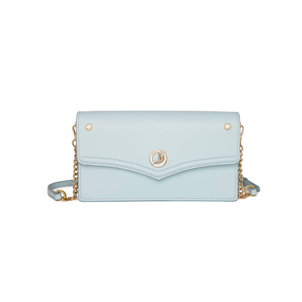 The Spirit of Mulan Crossbody Bag Mint Front View | Shen Yun Collection 