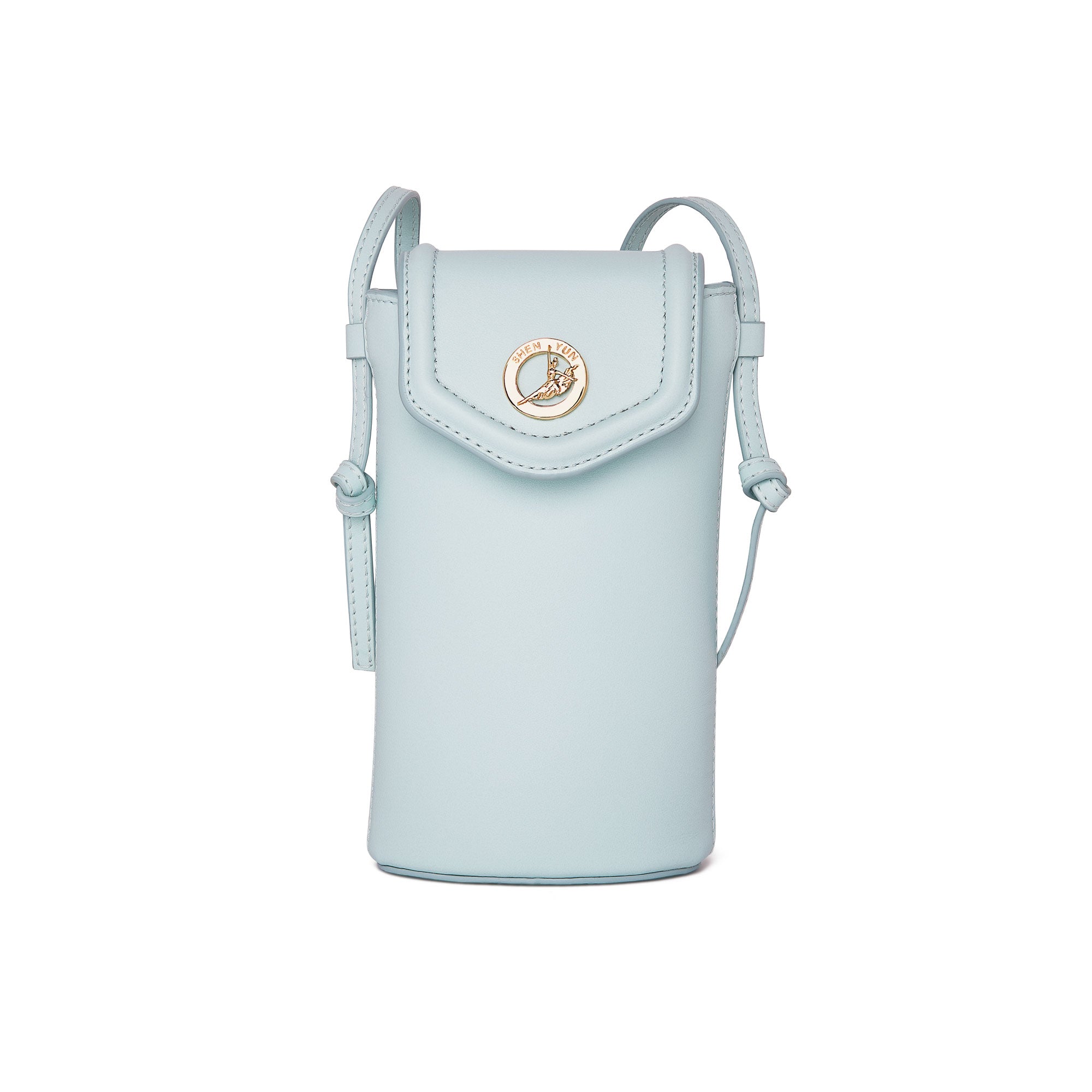 The Spirit of Mulan Phone Bag Mint Front View | Shen Yun Collection