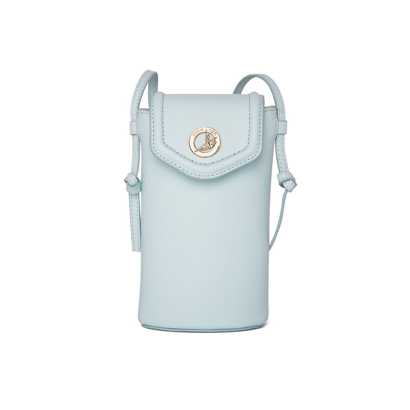 The Spirit of Mulan Phone Bag Mint Front View | Shen Yun Collection