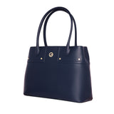 The Spirit of Mulan Tote Bag Navy Side View | Shen Yun Collections