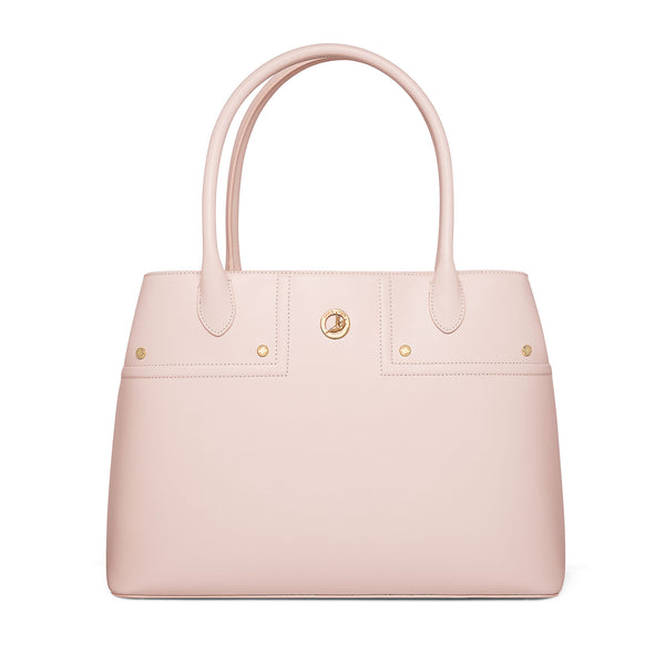 The Spirit of Mulan Tote Bag Pink Front View | Shen Yun Collections 