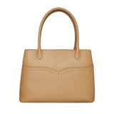 The Spirit of Mulan Tote Bag Tan Back View | Shen Yun Collections