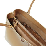 The Spirit of Mulan Tote Bag Tan Inside View | Shen Yun Collections