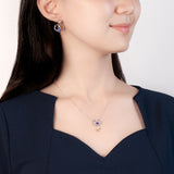 The Timeless Blessings Fine Jewelry with Tanzanite Model Image 2 | Shen Yun Shop