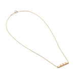 Zhen Shan Ren Elegant Virtues Necklace 14kt Yellow Gold Image Overall View | Shen Yun Collections