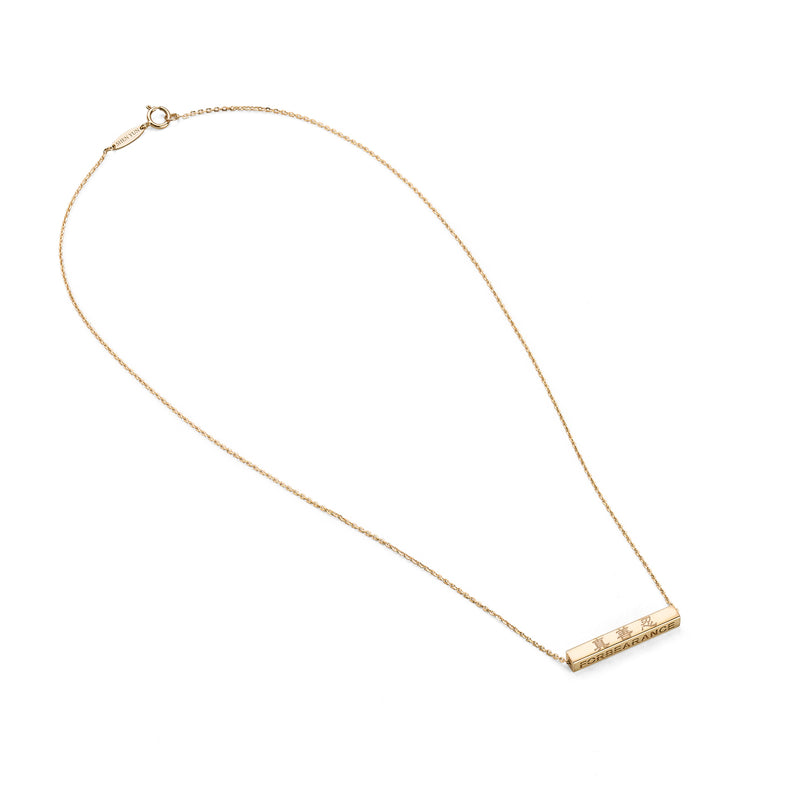 Zhen Shan Ren Elegant Virtues Necklace 14kt Yellow Gold Image Overall View | Shen Yun Collections