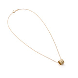 Zhen Shan Ren Eternity Necklace Yellow Gold Image Overall View | Shen Yun Collections