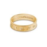 Zhen Shan Ren Timeless Elegance Ring 18kt White Gold 5mm Wide | Shen Yun Collections