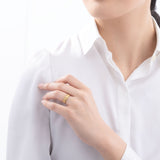 Zhen Shan Ren Timeless Elegance Ring 14kt Yellow Gold 5mm Wide Model 2 | Shen Yun Collections